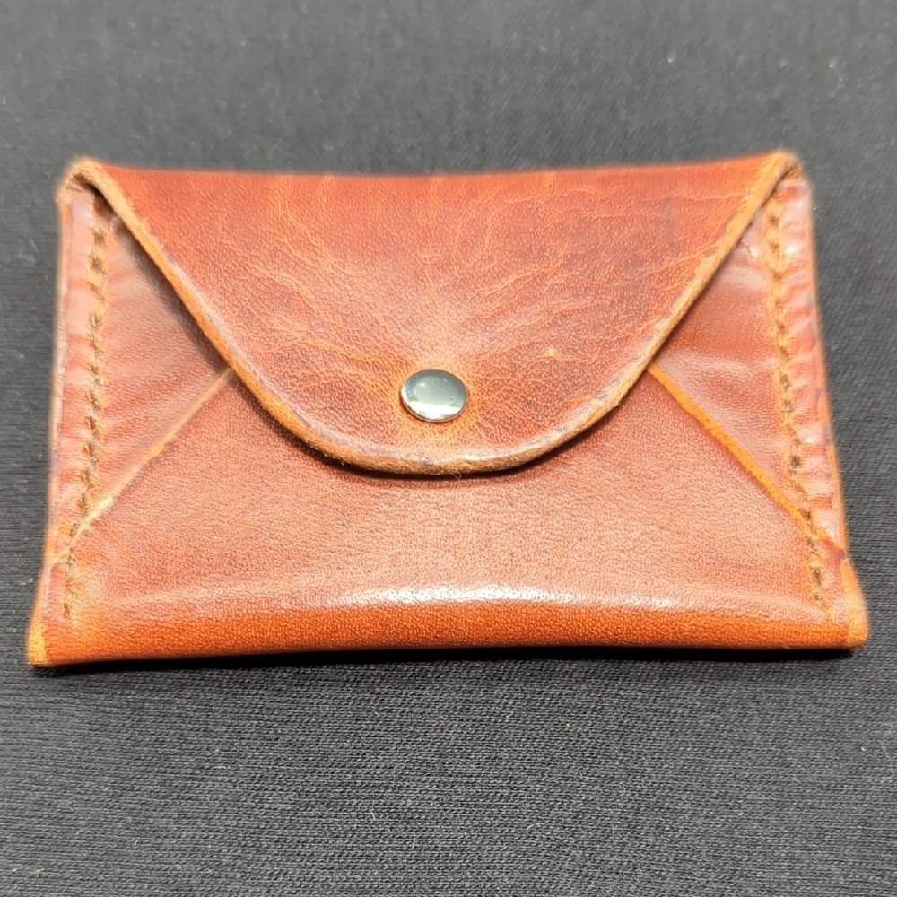 Brown Leather Card Holder